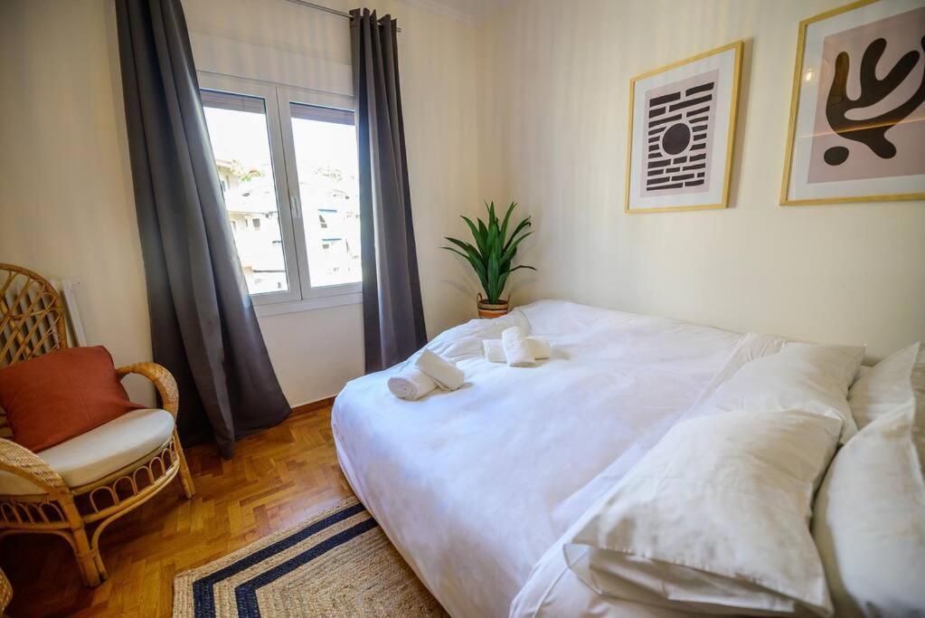 Boho Luxury 2 Bedroom Apartment, Acropolis Museum View Athen Exterior foto